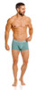 Men’s Ceramic Trunks – Soft Comfortable Everyday Underwear (43-Green) by Unico