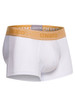 Men’s Amber Trunks – Soft Comfortable Everyday Underwear (00-White) by Unico