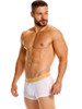 Men’s Amber Trunks – Soft Comfortable Everyday Underwear (00-White) by Unico