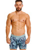 Men’s Tags Boxer Briefs – Bold Graphic Performance Underwear (43-Blue) by Unico