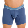 Men’s Classic Boxer Briefs – Supportive Cotton Stretch Underwear (46-Blue / Teal) by Unico