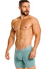 Men’s Ceramic Boxer Briefs – Sleek Performance Stretch Underwear (43-Green) by Unico
