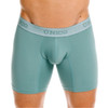 Men’s Ceramic Boxer Briefs – Sleek Performance Stretch Underwear (43-Green) by Unico