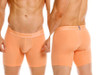 Men’s Classic Boxer Briefs – Sleek Performance Stretch Underwear (40-Apricot) by Unico
