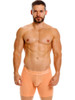 Men’s Classic Boxer Briefs – Sleek Performance Stretch Underwear (40-Apricot) by Unico