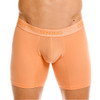 Men’s Classic Boxer Briefs – Sleek Performance Stretch Underwear (40-Apricot) by Unico