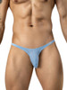 Men's Cronos Briefs – Enhancing Low-Rise Designer Underwear (Light Blue) by Clever