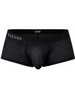 Men's Ulises Trunks – Breathable Mesh Enhancing Boxer Trunks (Black) by Clever