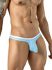 Men's Ulises Briefs – Breathable Mesh Enhancing Low-Rise Underwear (Light Blue) by Clever
