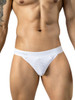 Men's Ulises Thong – Breathable Mesh Enhancing Low-Rise Underwear (White) by Clever