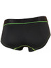 Men's Microfiber Trunks – Supportive Performance Underwear (Black) by Xtremen