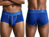 Men's Microfiber Trunks – Supportive Performance Underwear (Royal Blue) by Xtremen