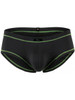 Men's Microfiber Briefs – Supportive Performance Underwear (Black) by Xtremen