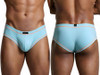Men's Microfiber Briefs – Supportive Performance Underwear (Light Blue) by Xtremen