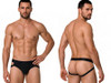 Men’s Jockstrap – Bold Sexy Supportive Underwear (Black) by CandyMan