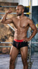 Men's Microfiber Briefs – Athletic Support Underwear (Black) by Xtremen