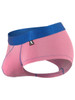 Men's Microfiber Briefs – Athletic Support Underwear (Pink) by Xtremen