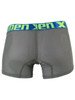 Men's Microfiber Mesh Boxer Briefs – Breathable Sheer Underwear (Green) by Xtremen