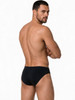 Men’s Bikini – Sleek Low-Rise Minimal Coverage Underwear (Black) by CandyMan