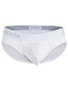 Men's Salento Briefs – Premium White Nylon Briefs (White) by Clever