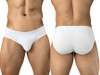 Men's Salento Briefs – Premium White Nylon Briefs (White) by Clever