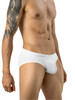 Men's Salento Briefs – Premium White Nylon Briefs (White) by Clever