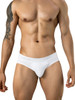 Men's Salento Briefs – Premium White Nylon Briefs (White) by Clever