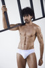 Men's Salento Briefs – Premium White Nylon Briefs (White) by Clever