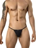 Men's Filandia Thong – Ultra-Thin String Thong (Black) by Clever
