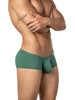 Men's Australian Latin Trunks 3-Pack – Jumbo Enhancement Pouch Low-Rise Boxer Trunks (Multi-Colored) by Clever