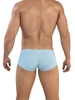 Men's Australian Latin Trunks 3-Pack – Jumbo Enhancement Pouch Low-Rise Boxer Trunks (Multi-Colored) by Clever