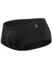Men’s Invisible Trunks – Low-Rise Seamless-Look Stretch Trunks with Contoured Pouch (Black) by JOR