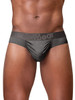 Men’s FEEL SE Briefs – Ergonomic Pouch Athletic Low-Rise Underwear (Dark Gray) by ErgoWear