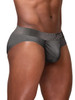 Men’s FEEL SE Briefs – Ergonomic Pouch Athletic Low-Rise Underwear (Dark Gray) by ErgoWear