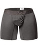 Men’s FEEL SE Boxer Briefs – Ergonomic Pouch Breathable Mid-Thigh Underwear (Dark Gray) by ErgoWear