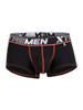 Men’s Microfiber Trunks – Athletic Contour Pouch Performance Underwear (Black) by Xtremen