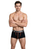 Men’s Microfiber Trunks – Athletic Contour Pouch Performance Underwear (Black) by Xtremen