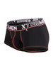 Men’s Microfiber Trunks – Athletic Contour Pouch Performance Underwear (Black) by Xtremen