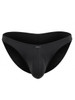 Men’s Microfiber Bikini – Sleek Contoured Pouch Moderate Coverage Underwear (Black) by Xtremen