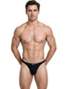 Men’s Microfiber Bikini – Sleek Contoured Pouch Moderate Coverage Underwear (Black) by Xtremen