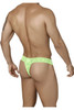 99315 CandyMan Men's Peek a Boo Thong Color Green