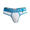 91031X Xtremen Men's Piping Thong Color White