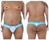 91031X Xtremen Men's Piping Thong Color White