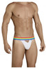 99388* CandyMan Men's Pride Thong Color White