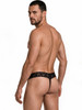 Men’s Lace Thong Lingerie – Sheer Sexy Underwear (Black) by CandyMan