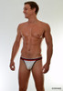 1218-WHT Doreanse Men's Metro Thong Color White