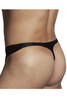 1280-BLK Doreanse Men's Hang-Loose Thong Color Black