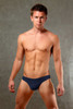 1281-NVY Doreanse Men's Hang-loose Bikini Brief Color Navy Blue