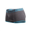 91027 Xtremen Men's Butt lifter Boxer Briefs Color Dark Gray