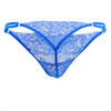 99421* CandyMan Men's Lace G-String Thong Color Blue